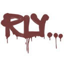 Sealed Graffiti | Rly (Brick Red)