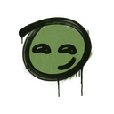 Sealed Graffiti | Smirk (Battle Green)