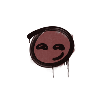 Sealed Graffiti | Smirk (Brick Red)