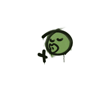 Sealed Graffiti | Smooch (Battle Green)