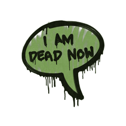 Sealed Graffiti | Dead Now (Battle Green)