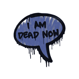 Sealed Graffiti | Dead Now (SWAT Blue)