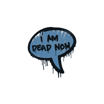 Sealed Graffiti | Dead Now (Monarch Blue)