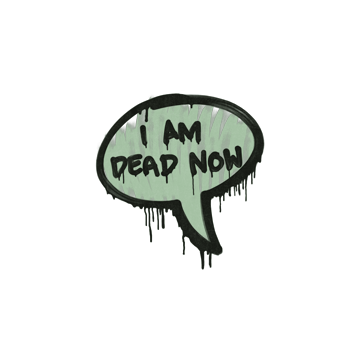 Sealed Graffiti | Dead Now (Cash Green)