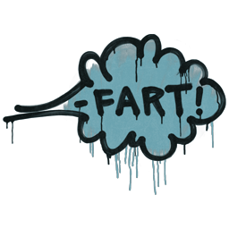 Sealed Graffiti | Fart (Wire Blue)