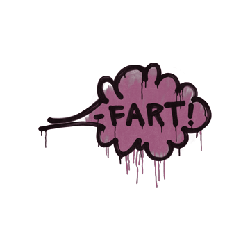 Sealed Graffiti | Fart (Princess Pink)