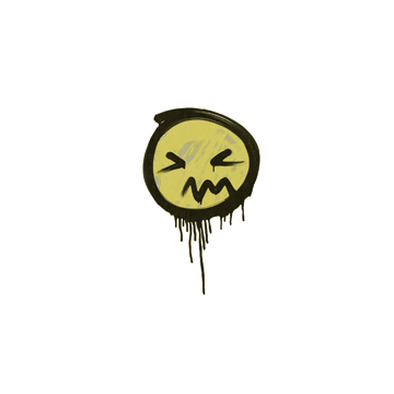 Sealed Graffiti | Grimace (Tracer Yellow)