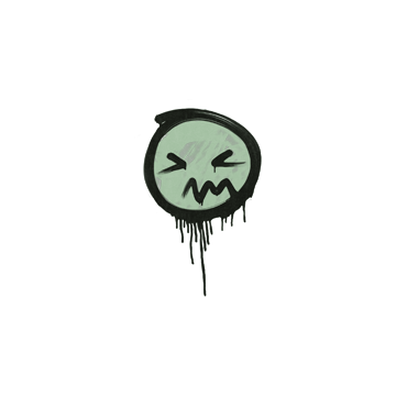 Sealed Graffiti | Grimace (Cash Green)