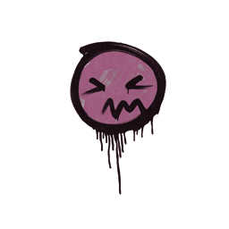 Sealed Graffiti | Grimace (Princess Pink)
