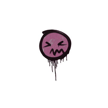 Sealed Graffiti | Grimace (Princess Pink)