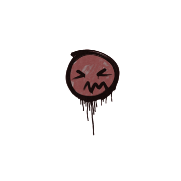 Sealed Graffiti | Grimace (Brick Red)