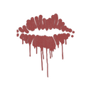 Sealed Graffiti | Kiss (Blood Red)