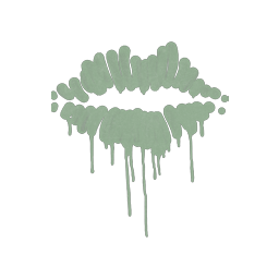 Sealed Graffiti | Kiss (Cash Green)
