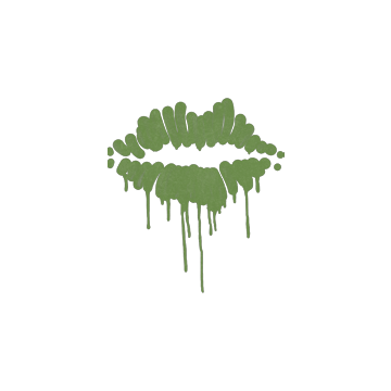 Sealed Graffiti | Kiss (Battle Green)
