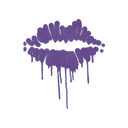 Sealed Graffiti | Kiss (Monster Purple)