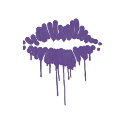 Sealed Graffiti | Kiss (Monster Purple)