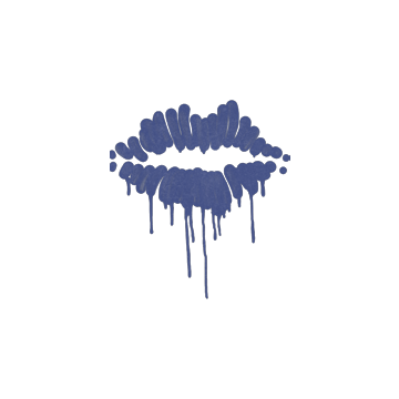 Sealed Graffiti | Kiss (SWAT Blue)