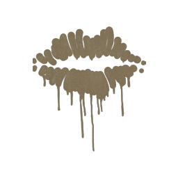 Sealed Graffiti | Kiss (Dust Brown)