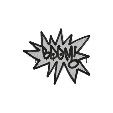 Sealed Graffiti | BOOM (Shark White)