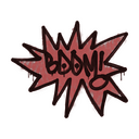 Sealed Graffiti | BOOM (Blood Red)