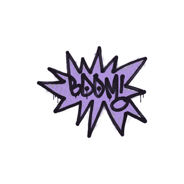 Sealed Graffiti | BOOM (Violent Violet)
