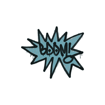 Sealed Graffiti | BOOM (Wire Blue)