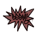 Sealed Graffiti | BOOM (Brick Red)