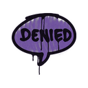 Sealed Graffiti | Denied (Monster Purple)