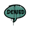 Sealed Graffiti | Denied (Frog Green)