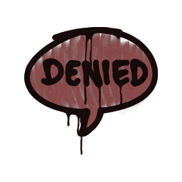 Sealed Graffiti | Denied (Brick Red)