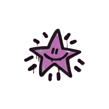 Sealed Graffiti | Shining Star (Bazooka Pink)