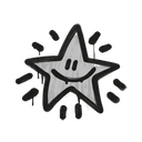 Sealed Graffiti | Shining Star (Shark White)