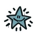 Sealed Graffiti | Shining Star (Wire Blue)