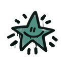 Sealed Graffiti | Shining Star (Frog Green)