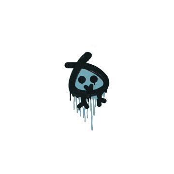Sealed Graffiti | Little Bock (Wire Blue)