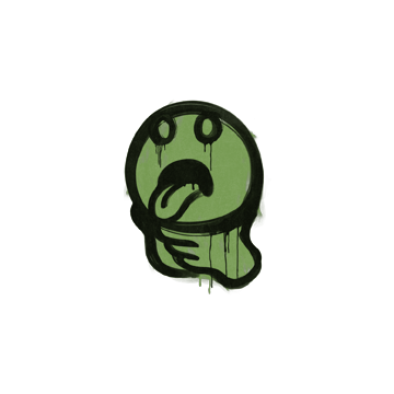 Sealed Graffiti | Choke (Battle Green)