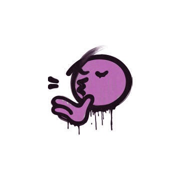 Sealed Graffiti | Chef Kiss (Bazooka Pink)