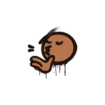 Sealed Graffiti | Chef Kiss (Tiger Orange)