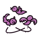 Sealed Graffiti | Dizzy (Bazooka Pink)