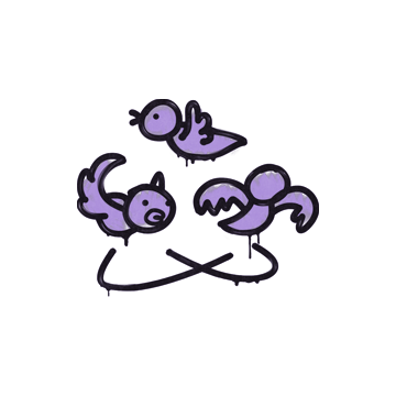 Sealed Graffiti | Dizzy (Violent Violet)