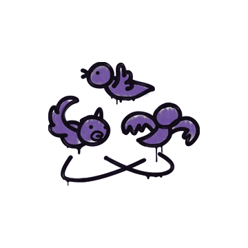 Sealed Graffiti | Dizzy (Monster Purple)