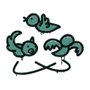 Sealed Graffiti | Dizzy (Frog Green)