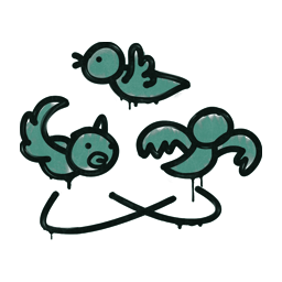 Sealed Graffiti | Dizzy (Frog Green)