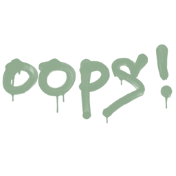 Sealed Graffiti | Oops (Cash Green)