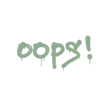 Sealed Graffiti | Oops (Cash Green)