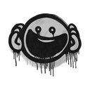 Sealed Graffiti | OMG (Shark White)