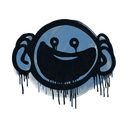 Sealed Graffiti | OMG (Monarch Blue)