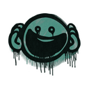 Sealed Graffiti | OMG (Frog Green)