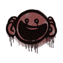 Sealed Graffiti | OMG (Brick Red)