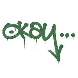 Sealed Graffiti | Okay (Jungle Green)